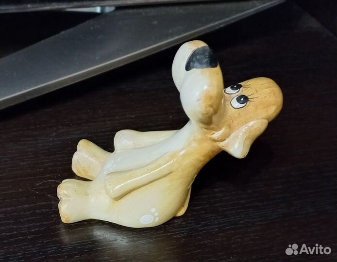 Керамическая собачка годов 60-х
