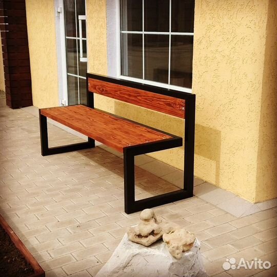 Скамейки стиле лофт