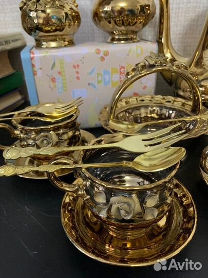 Сервиз кофейный с ложечками