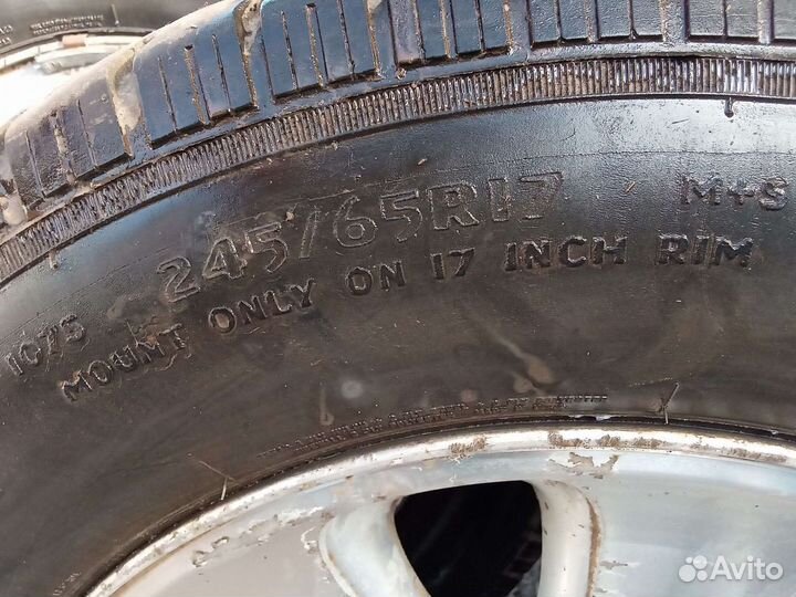 Летняя резина r17 245/65