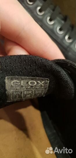 Кроссовки для девочки geox 36