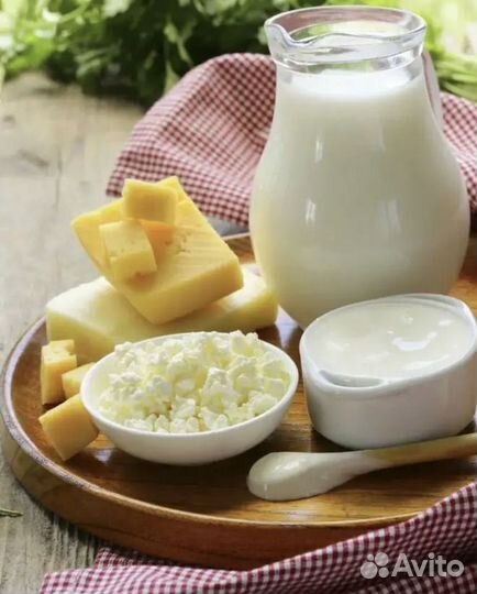Молоко, сметана, творог