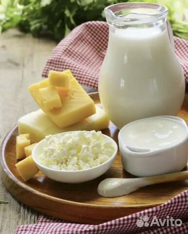 Молоко, сметана, творог
