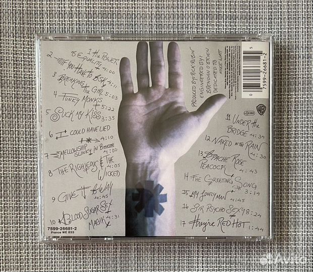 Red Hot Chili Peppers-Blood Sugar Sex Magic CD EU