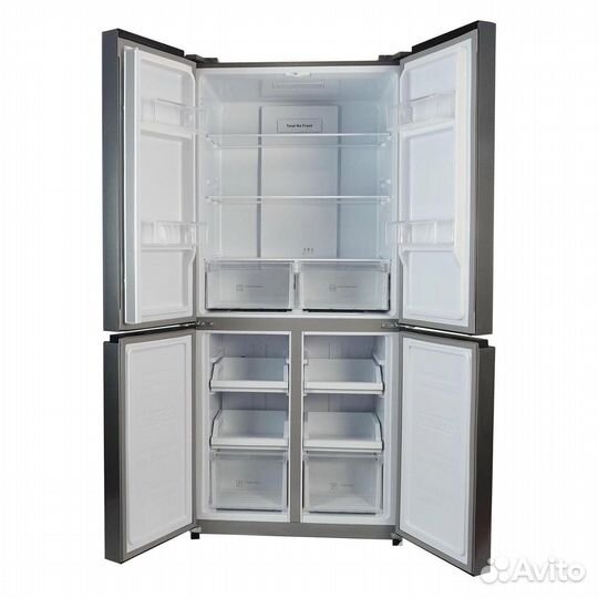 Холодильник многодверный Ascoli acdg460WE серый