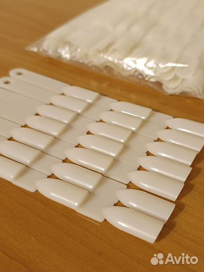 Дисплей-веер тройной типсы для выкраски