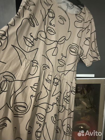 Платье женское 56 58 в отличном состоянии