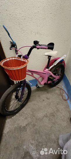 Детский велосипед 16 для девочки