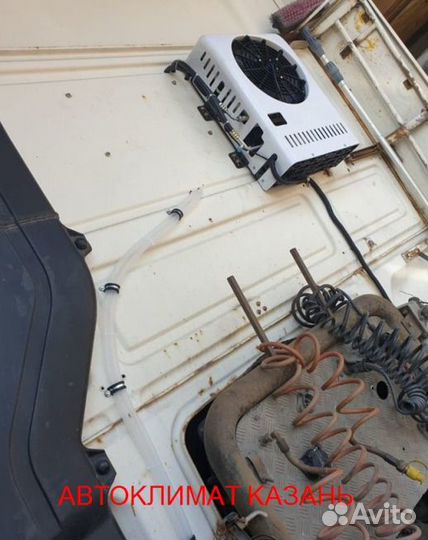 Автокондиционер на тягач DAF сплит-система