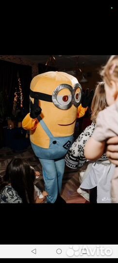 Продам костюм ростовой куклы Миньон