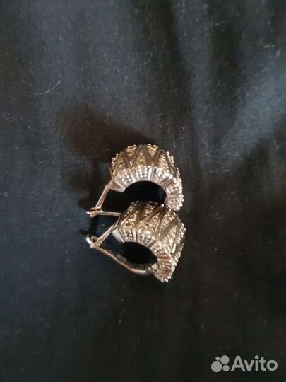 Серебряные серьги