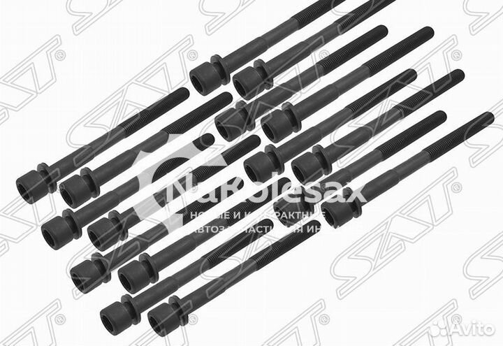 Болт гбц (комплект) toyota 1GR-FE