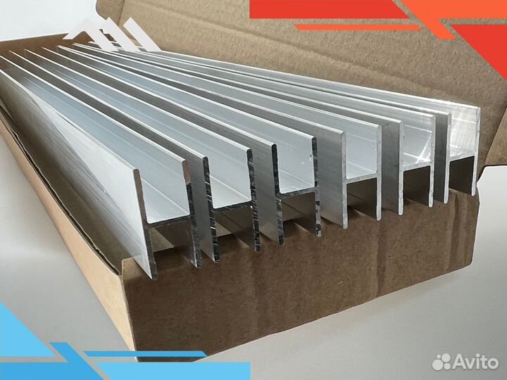 Профиль для грядок из шифера (комплект Н6 400мм)