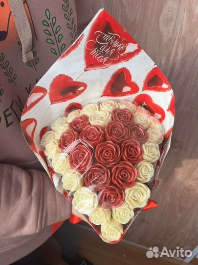 Подарок Букет из шоколадных цветов