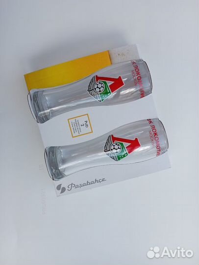 Набор пивных бокалов, Локомотив