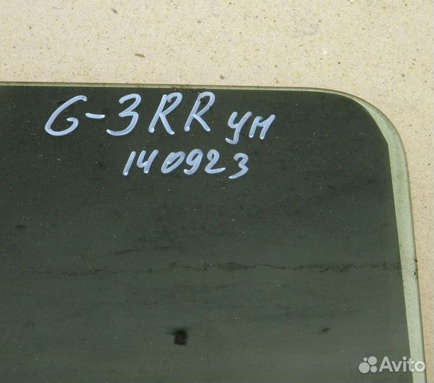 Стекло двери задней правой VW Golf 3