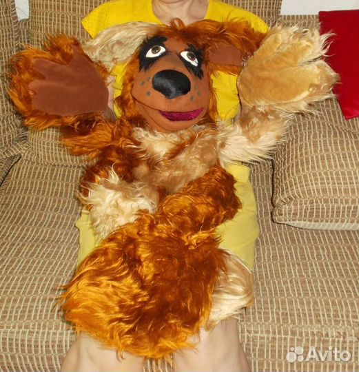 Кукла Собака для кукольного театра Новая Авторская