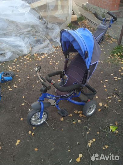 Детский трехколесный велосипед бу