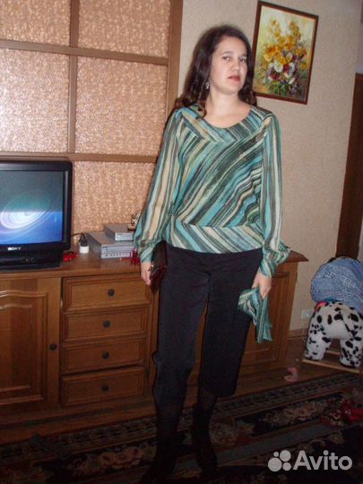 Нарядная блузка кофточка с люрексом