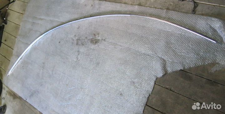 Молдинг крыши левый Audi A6 C5 хром