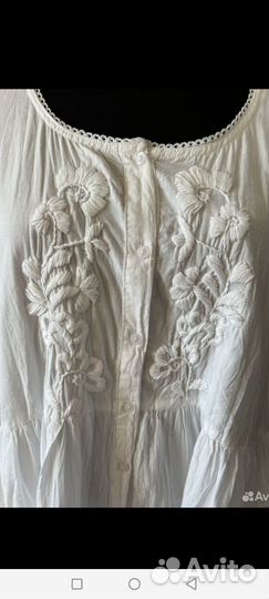 Платье нежное и воздушное р. 58-60