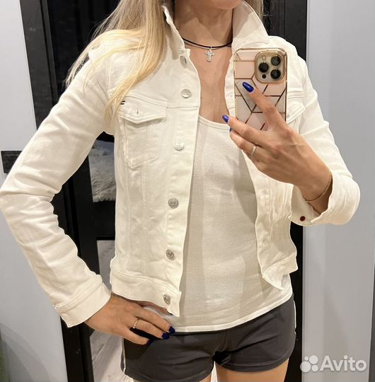 Джинсовая куртка tommy hilfiger
