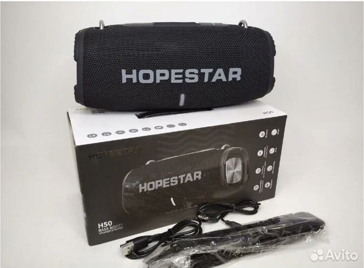 Портативная Bluetooth колонка Hopestar H50 черная