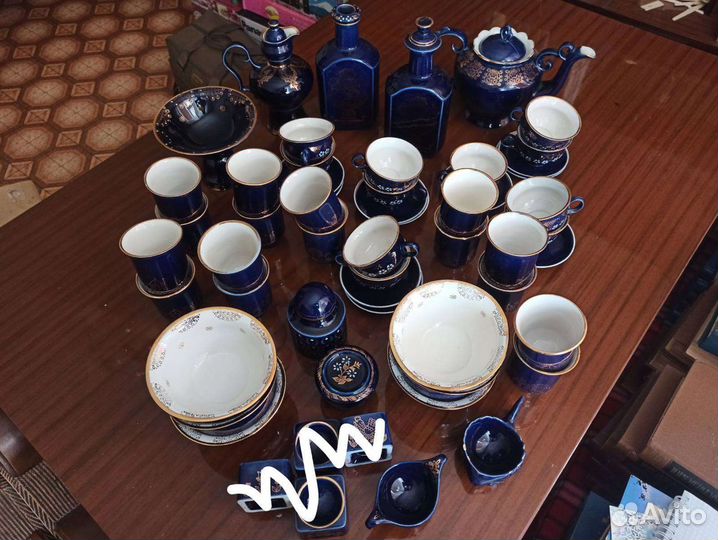 Сервиз кобальт Возрождение