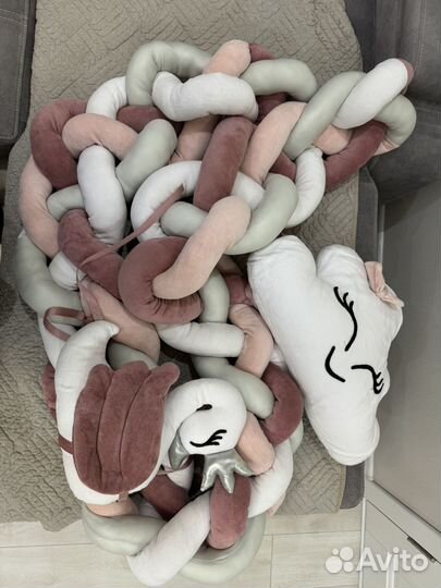 Бортики в кроватку