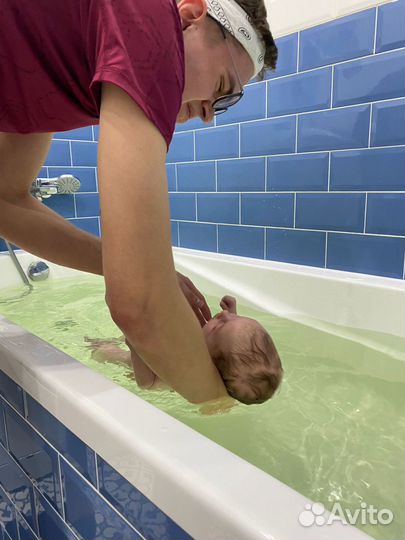 Грудничковое плавание на дому / Аквапатронаж