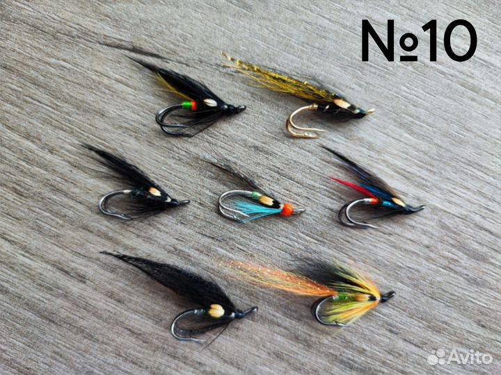 Мухи лососёвые