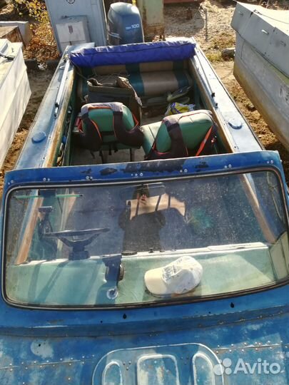 Амур-м +ямаха 100, 4 тактный