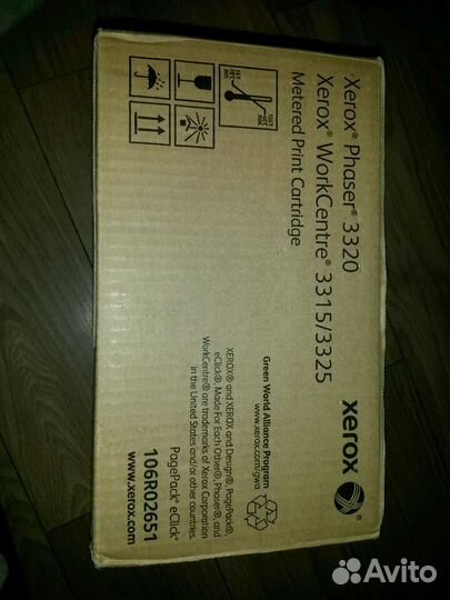 Картридж Xerox 106R02651