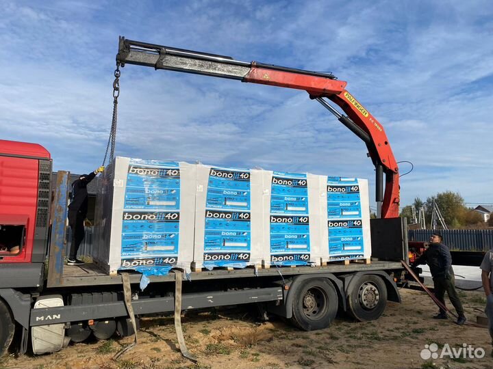 Газосиликатные блоки. Доставка