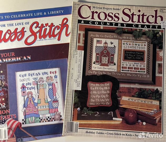 Американские журналы по вышивке крестиком