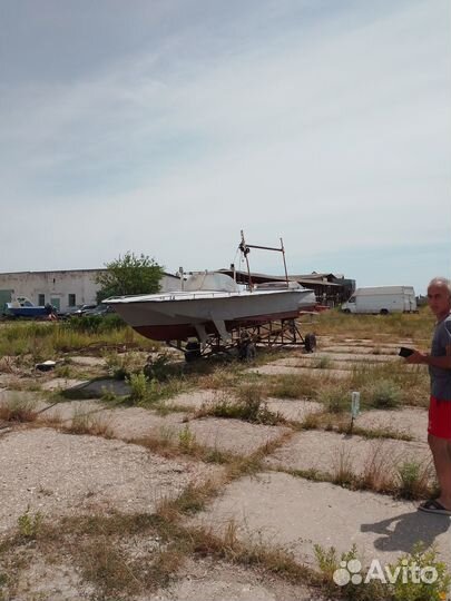 Промысловый катер Волга на подводных крыльях