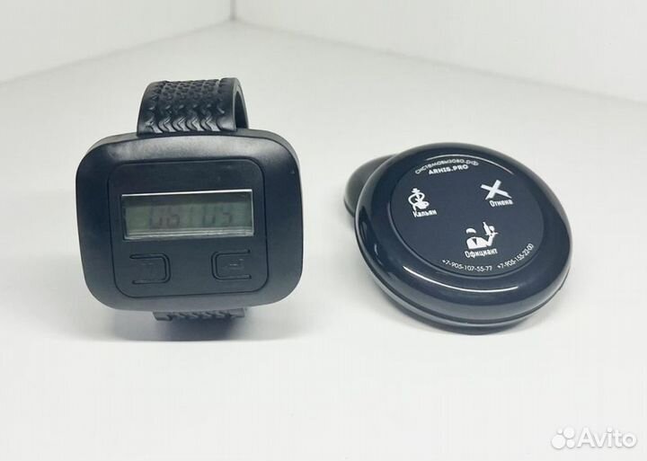 Часы браслет официанта, кнопка вызова официанта