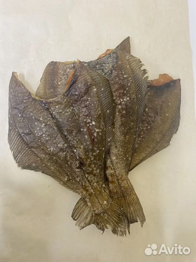 Камбала ерш вяленый