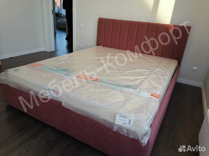 Кровать с мягкой спинкой для хостела/ Гостиницы