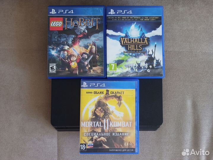 Sony playstation 4 slim 1 Тб+игры