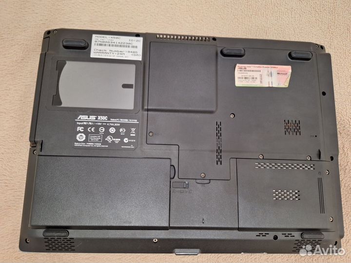 Ноутбук Asus X50C