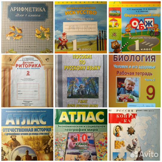 Риторика * Арифметика * обж * и др