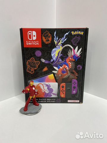 Nintendo Switch Oled Scarlet & Violet Edition New