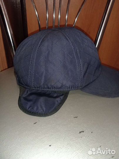 Бейсболка мужская зимняя