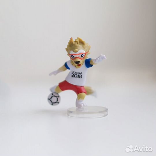 Забивака волк талисман чм по футболу Россия 2018