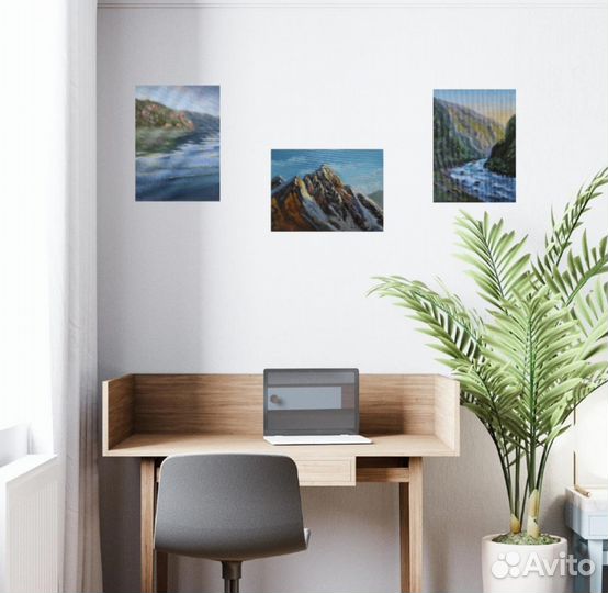 Наборы картин маслом, миниатюры