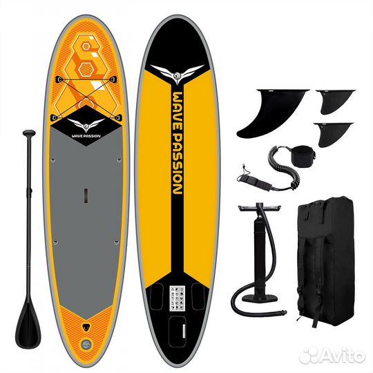 SUP борд WavePassion X5 yellow прогулочная доска