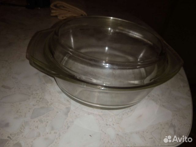 Кастрюля стеклянная жаропрочное стекло Simax