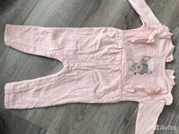 Вещи пакетом на девочку 80