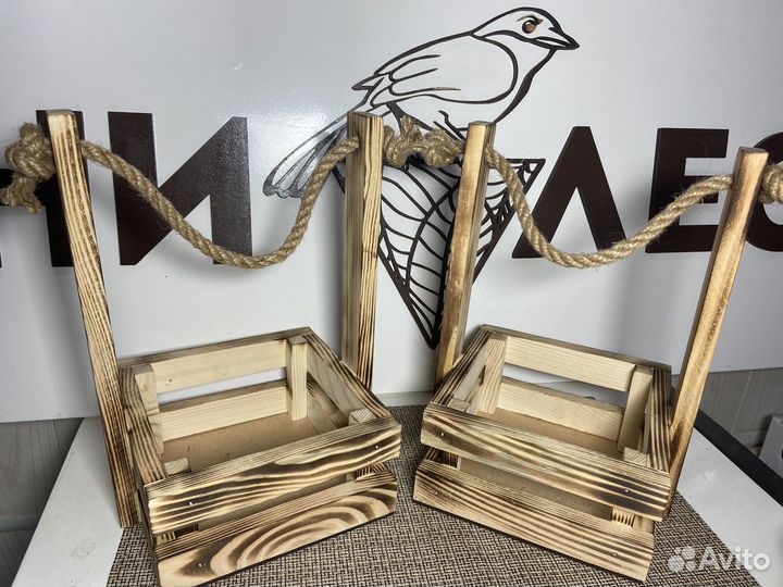 Ящик деревянный подарочный